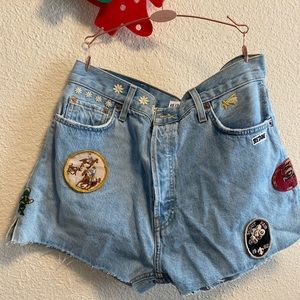 re done originals classic short embellished